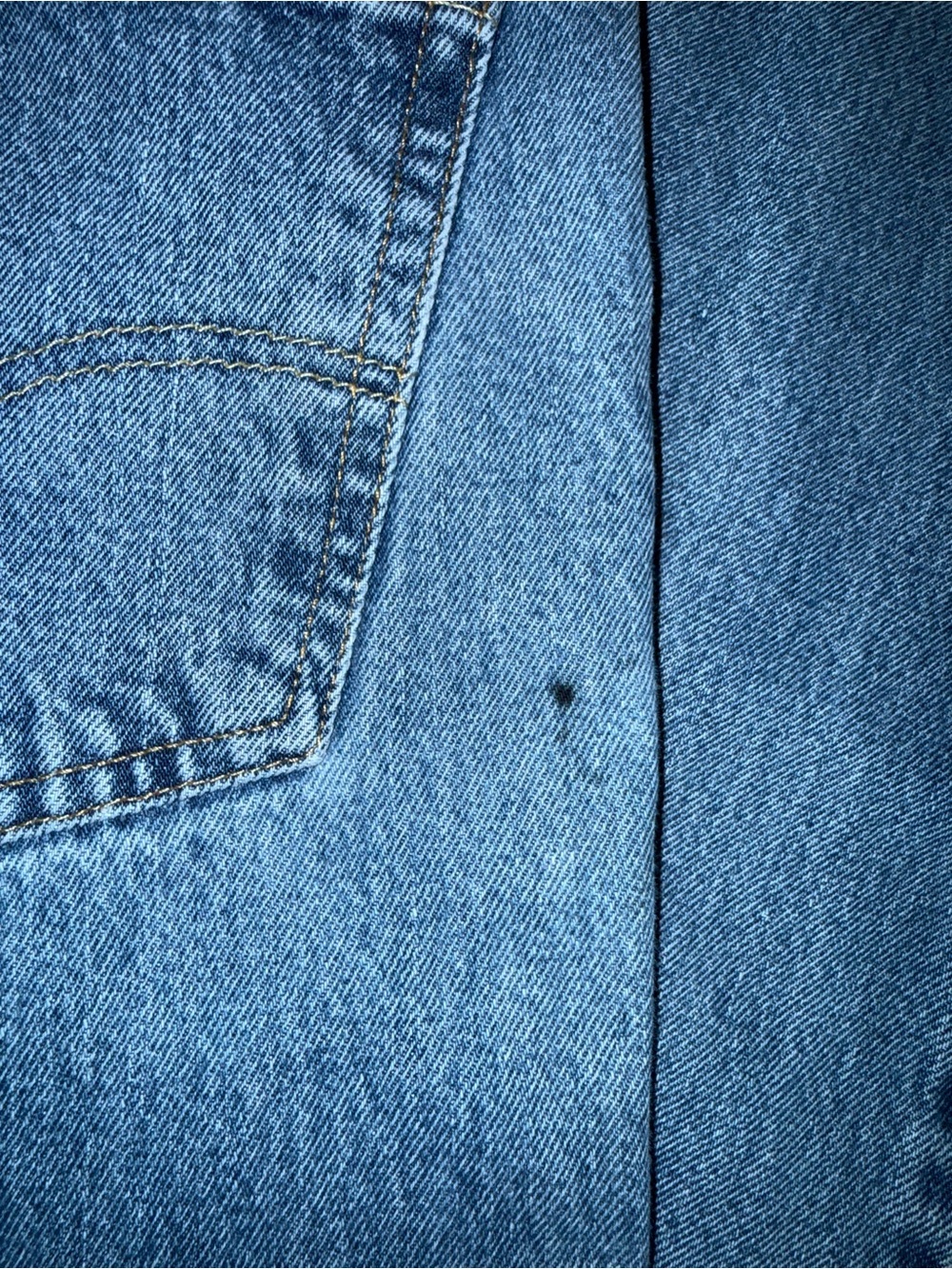 Levi’s 550 Jeans Men’s W46 Light Wash Relaxed Fit Straight Leg 90s Y2K - Picture 13 of 13